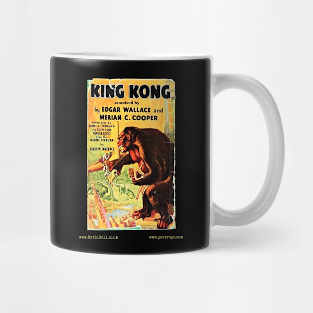 KINK KONG by Delos W. Lovelace & Edgar Wallace & Merian C. Cooper –– Mug & Travel Mug by Rot In Hell Club